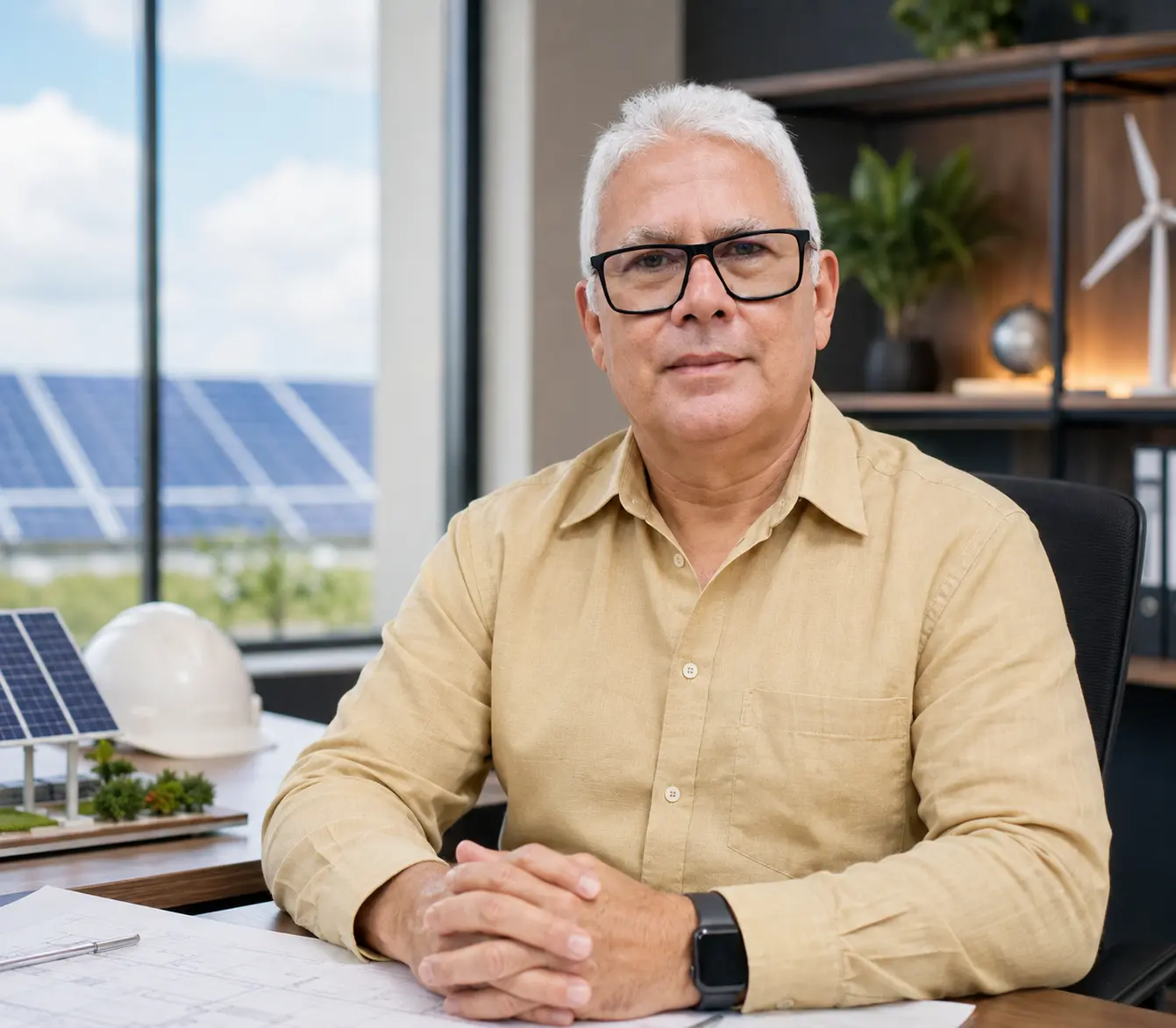 Nilson, engenheiro responsável da NE Projetos